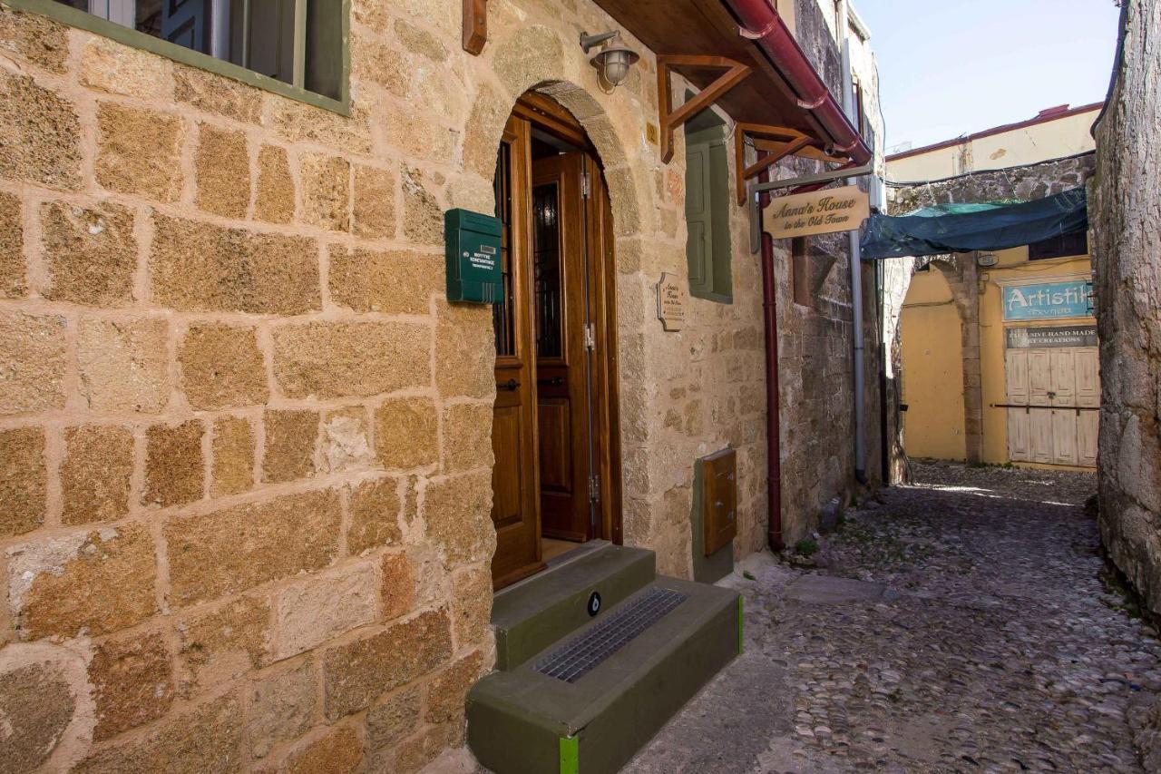 Вилла Anna'S House In The Old Town Родос Экстерьер фото